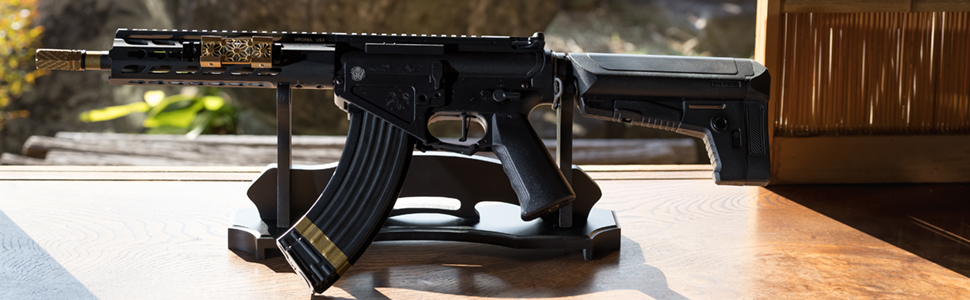 Amazon.co.jp: 燻銀七宝櫻スタビライザー 東京マルイM45A1用七宝櫻