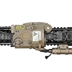 Amazon | PEQとSFライトを同時に操作 刻印入[ 良品武品 ] デュアル