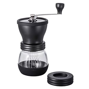 Amazon｜HARIO(ハリオ) コーヒーミル ブラック セラミック スケルトン