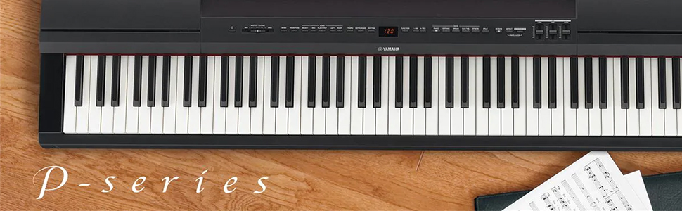 Amazon | ヤマハ YAMAHA 電子ピアノ Pシリーズ 73鍵盤 ブラック P-121B