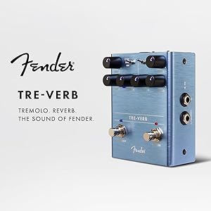 Amazon | Fender エフェクター Tre-Verb Digital Reverb/Tremolo