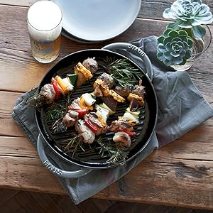 Amazon｜staub ストウブ 「 ピュアグリル スチーム&グリル ブラック