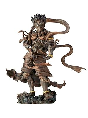Amazon.co.jp: タケヤ式自在置物 深沙大将 木彫版 全高約142mm PVC&ABS