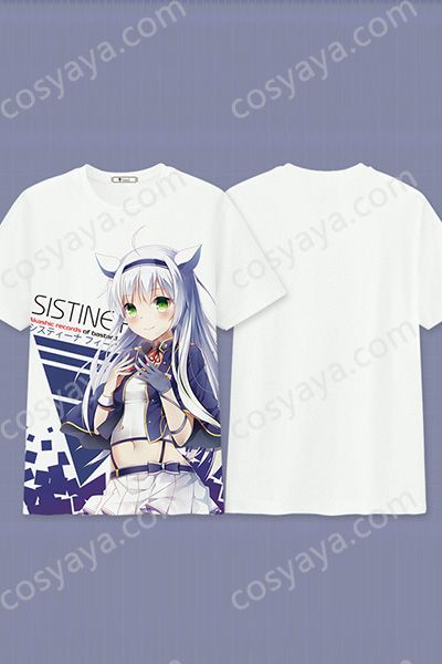 ロクアカ システィーナ＝フィーベル コスプレ衣装T シャツ ロクでなし
