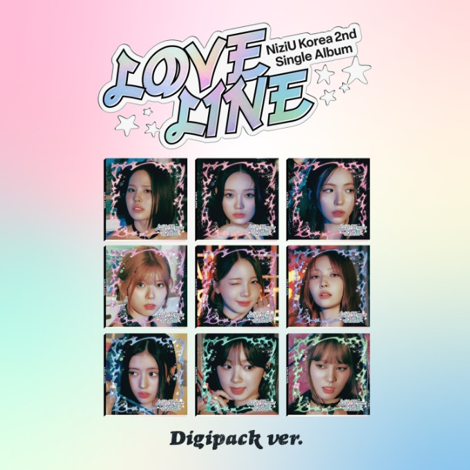 NiziU Korea 2nd Single LOVE LINE (Digipack ver.) | JYP SHOP