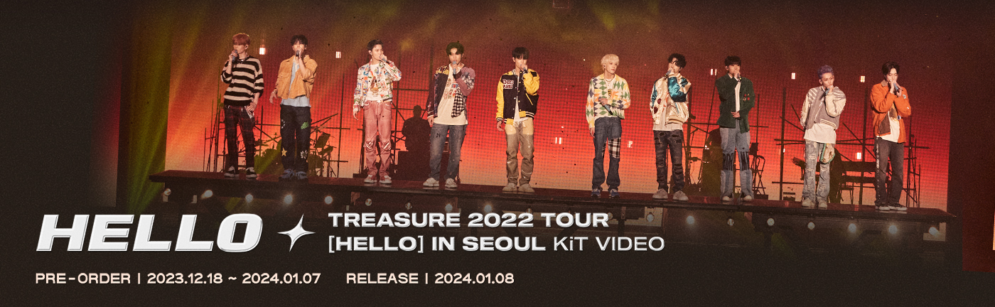 TREASURE 2022 TOUR [HELLO] IN SEOUL KiT VIDEO - YG SELECT