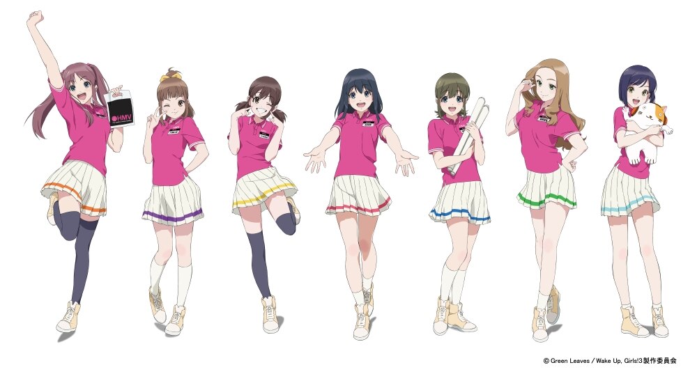 Wake Up, Girls！×HMV限定コラボグッズの発売と記念イベントが決定