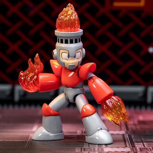 Mega Man ロックマン/ ファイヤーマン 1/12スケール アクションフィギュア
