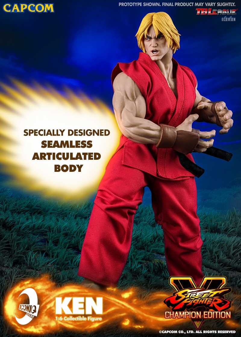 SOTA TOYS ストリートファイター ケン 5種 STREET FIGHTER V – KEN