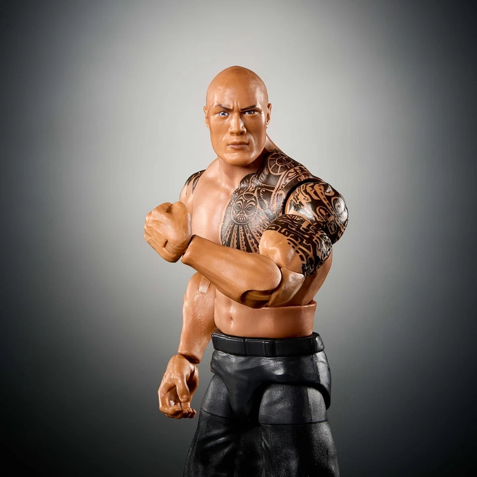 WWE エリートコレクション/ ザ・ロック 6インチ アクションフィギュア