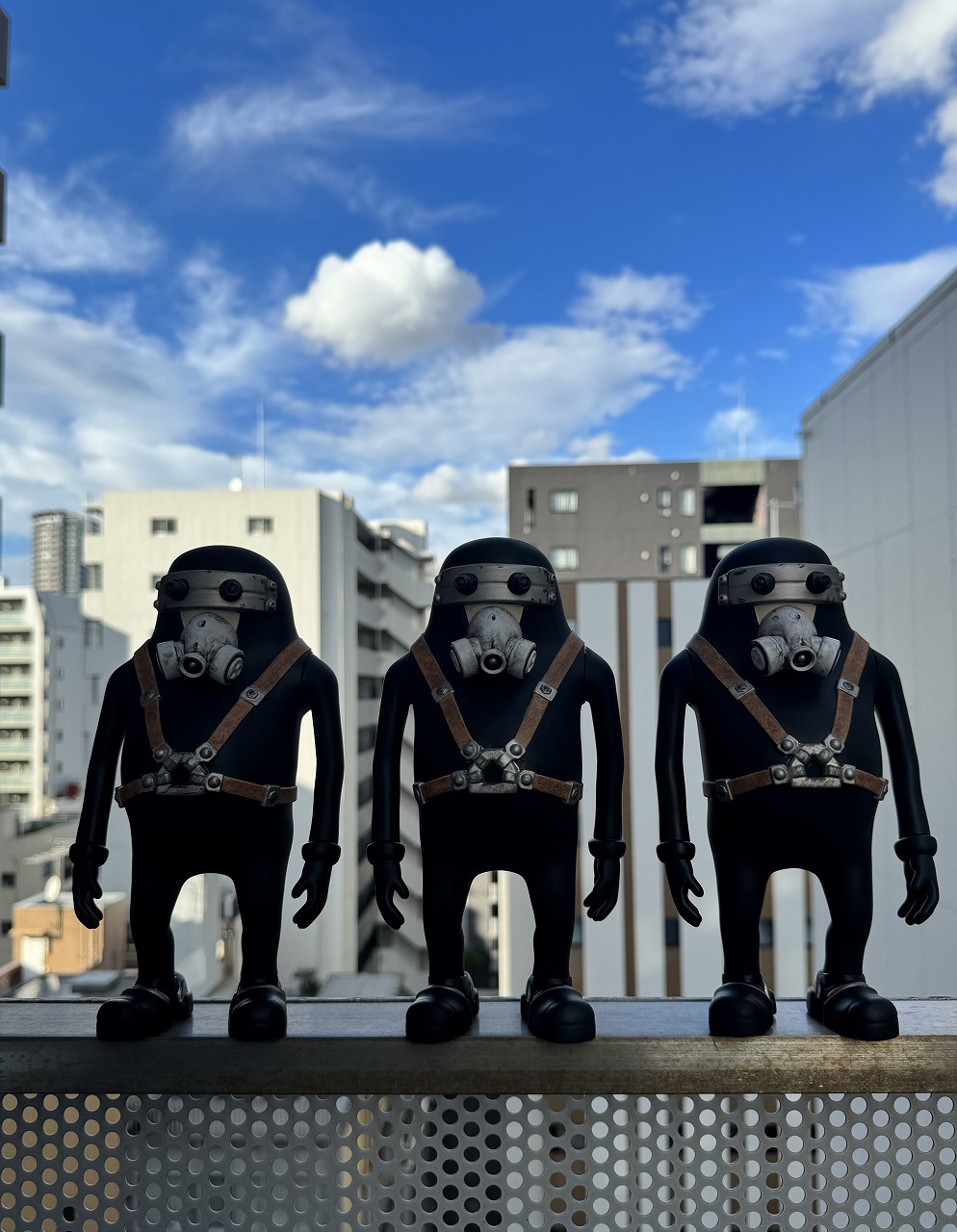 再生産】堀貴秀 films JUNK HEAD/ 3バカ 1/1 ソフビフィギュア（1体）