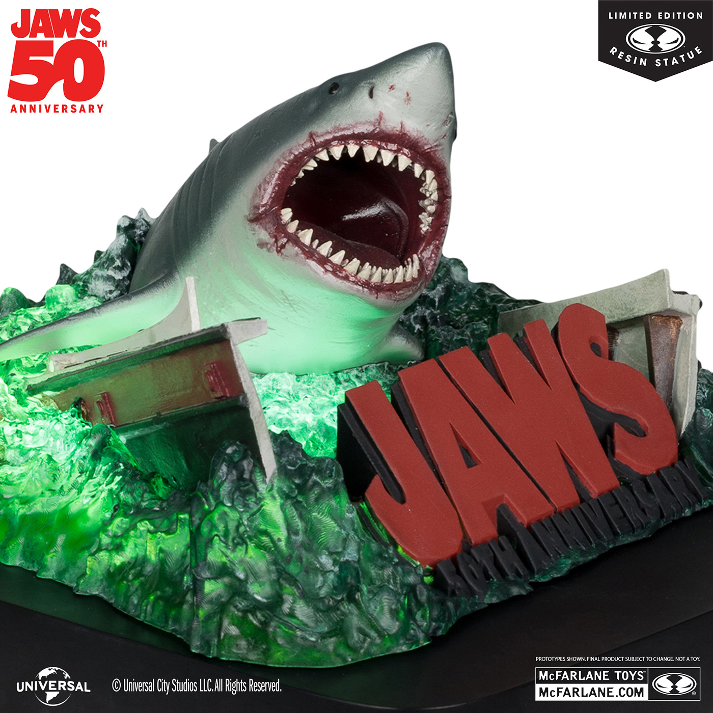 ムービーマニアックス/ JAWS: ジョーズ 50周年記念 1/48 スタチュー