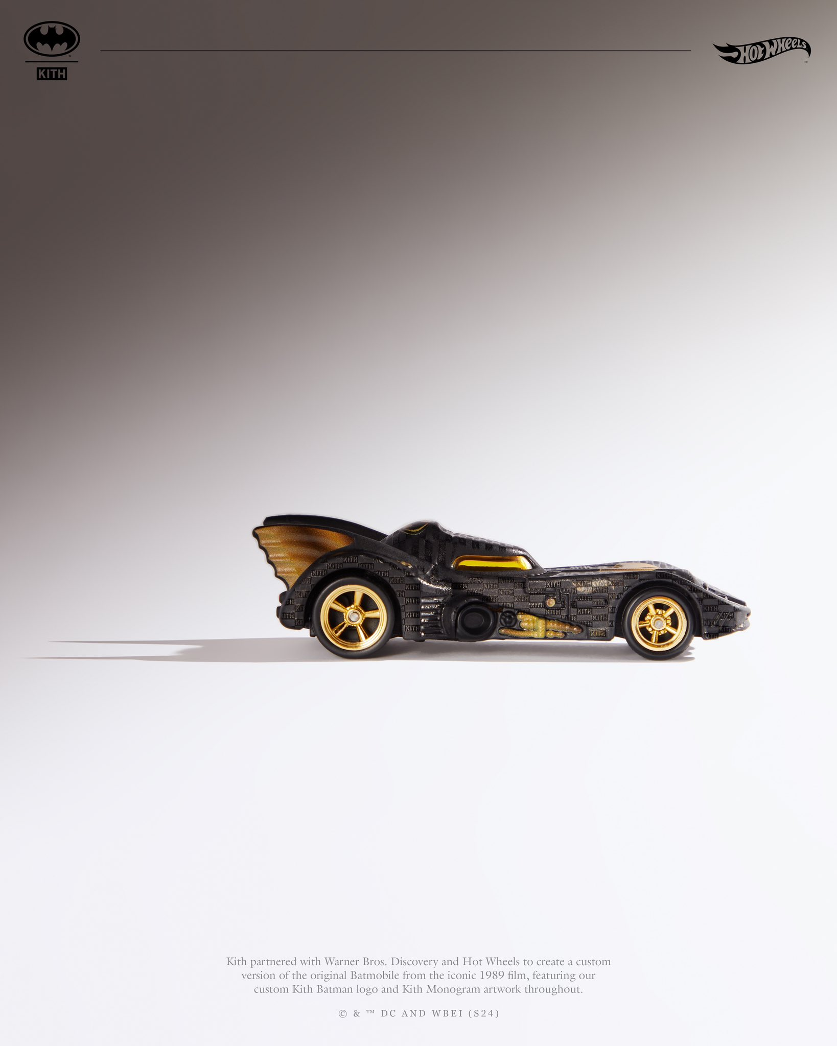Kith x Batmobile x Hot Wheels Collaboration