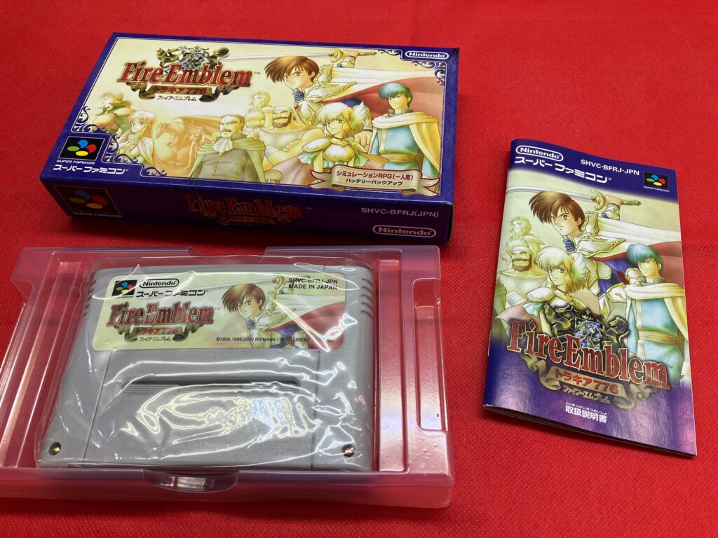 奇跡の美品！ スーパーファミコン『ファイアーエムブレム トラキア776