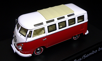 OL/US】VW T1c Samba-Bus 1/43 ミニカー ミニチュアカー マニアックス