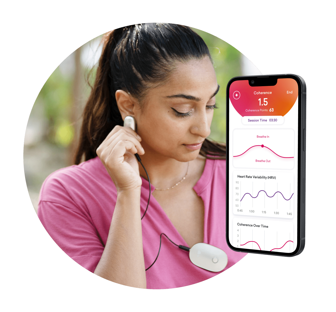 NEW Inner Balance Coherence Plus - Bluetooth and USB-C Sensor
