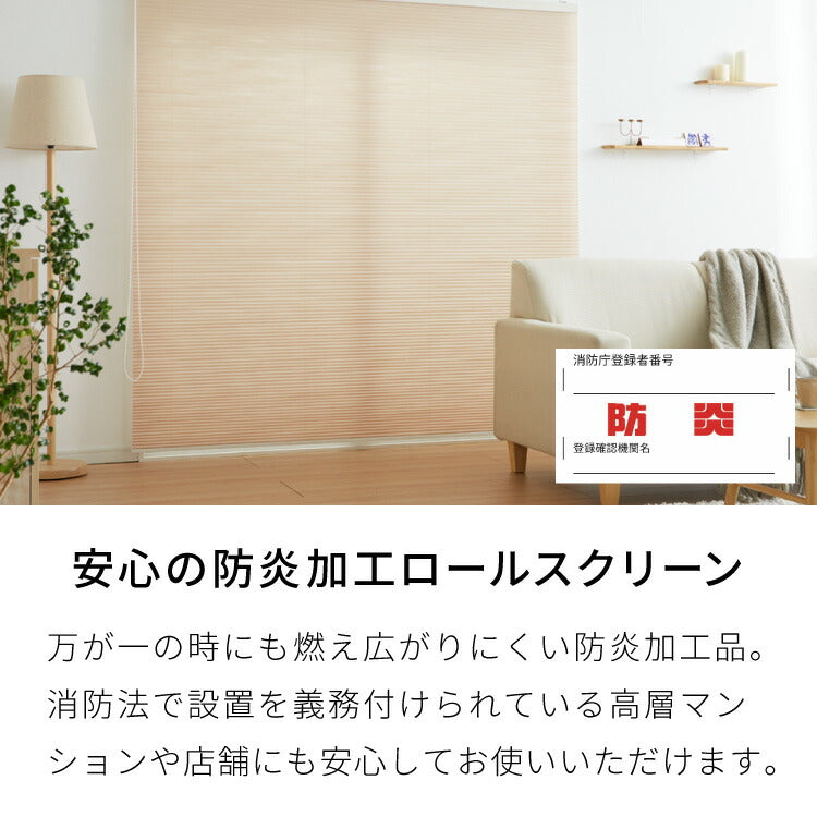 TOSO】3年保証 ハニカムシェード 1cm単位のオーダー対応 チェーン