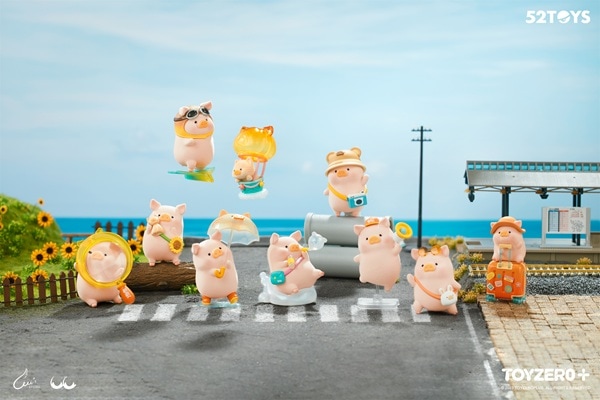 BLINDBOX TOYZEROPLUS×CICI'S STORY 子豚LULU 旅行 シリーズ