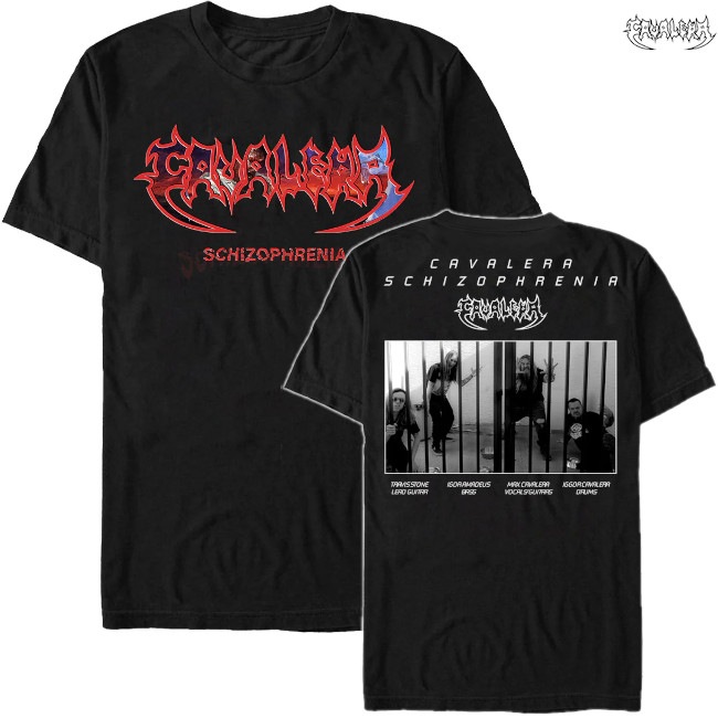 Cavalera / カヴァレラ - Schizophrenia Tシャツ (ブラック) | すべて