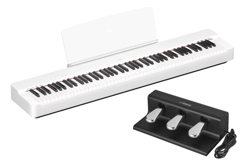YAMAHA ヤマハ / P-225WH [3本ペダル FC35 セット！] ホワイト 電子