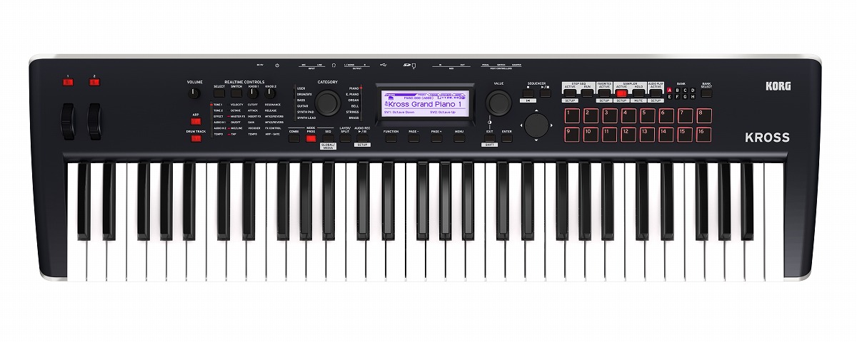 KORG コルグ / KROSS2 61 DB (Dark Blue) (KROSS2-61) ワーク