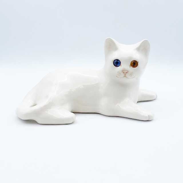 ウィンスタンレイキャット オッドアイの白猫 サイズ3 ケンジントン