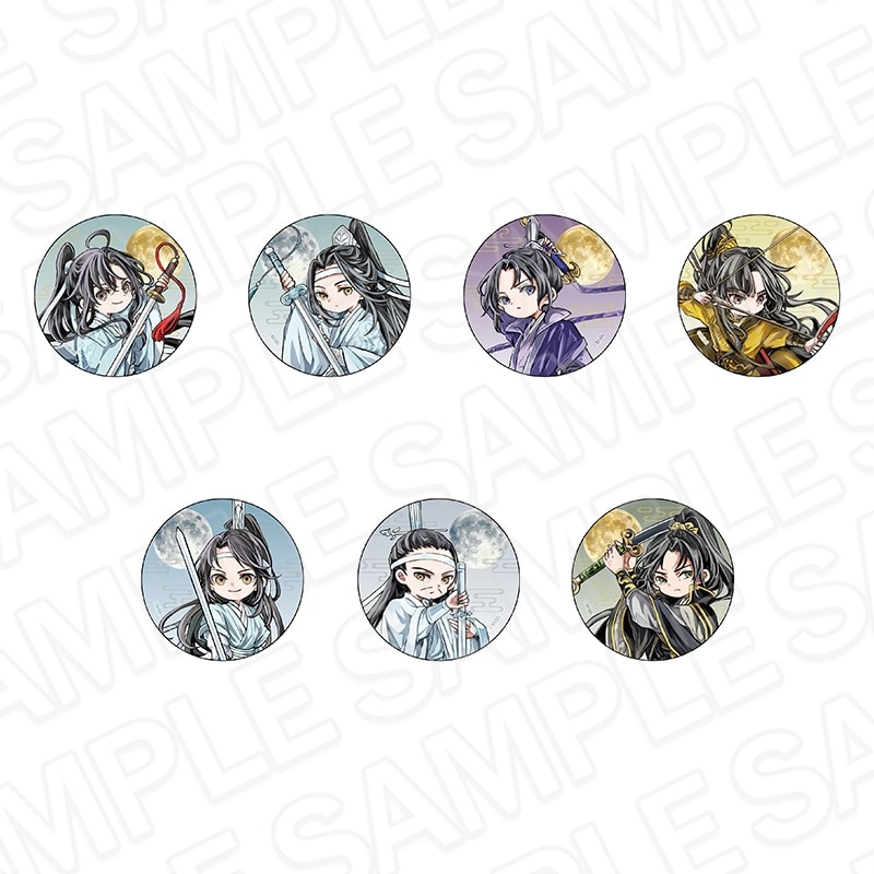 魔道祖師公式通販】魔道祖師 カンバッジ(ブラインド) A 月下清影 ver