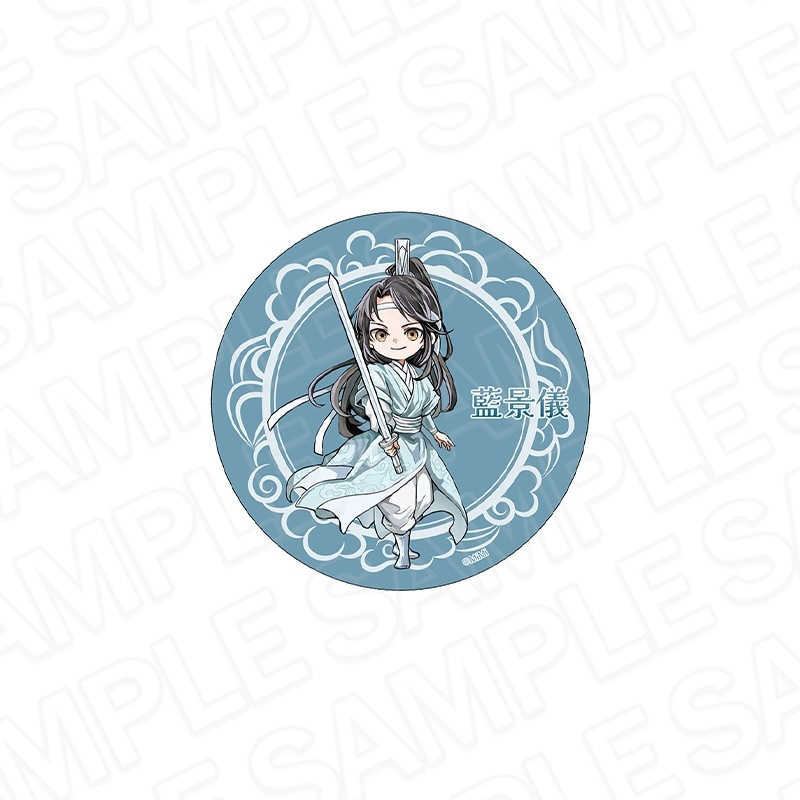 魔道祖師公式通販】魔道祖師 グリッター扉絵カンバッジ(ブラインド