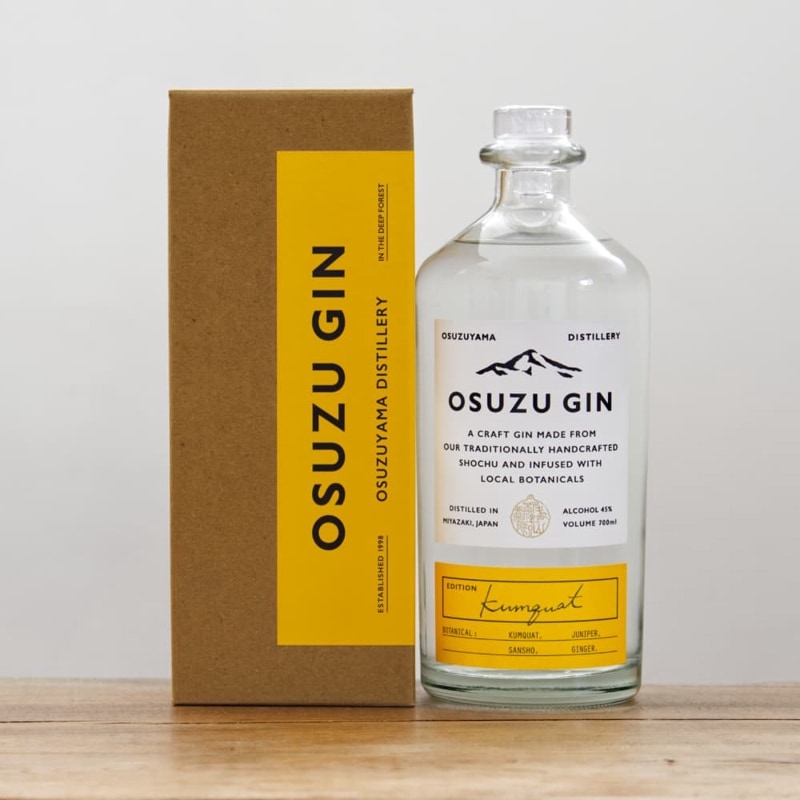 尾鈴山 OSUZU GIN KUMQUAT (金柑) 45度 200ml