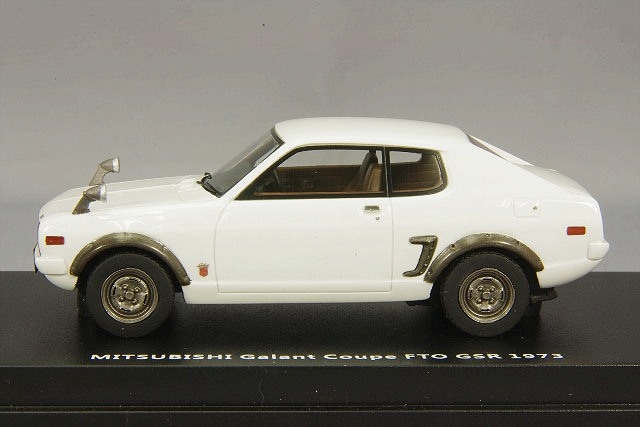 LA-X 1/43 三菱 ギャラン クーペ FTO 1600 GSR 1973 ホワイト | すべて