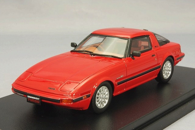 Hi-Story 1/43 Mazda Savanna RX-7 ( Turbo SE-Limited 1984 ) Red