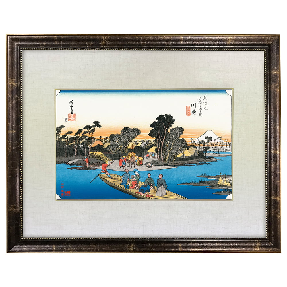 坂本龍馬 浮世絵「龍馬が見た景色 桂浜」【特別額装】｜浮世絵工房