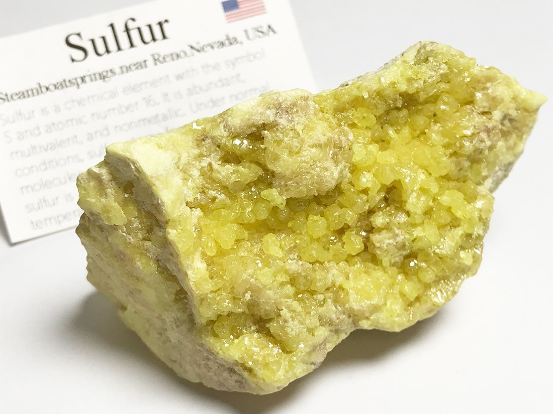 ネバダ州産 サルファー/Sulfur (硫黄)