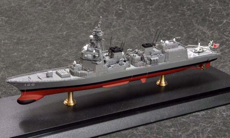 1/700 海上自衛隊護衛艦『DD-120 しらぬい』ファインディテール完成品