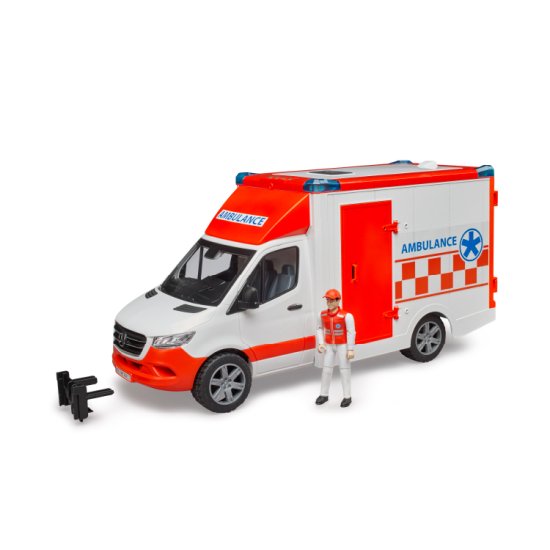 bruder ブルーダー MB 救急車（フィギュア付き） BR02676 正規販売店