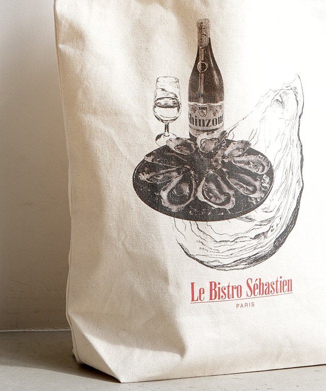 25SMSIT09]THE SHINZONE(ザ シンゾーン) BISTRO SEBASTIEN TOTEBAG