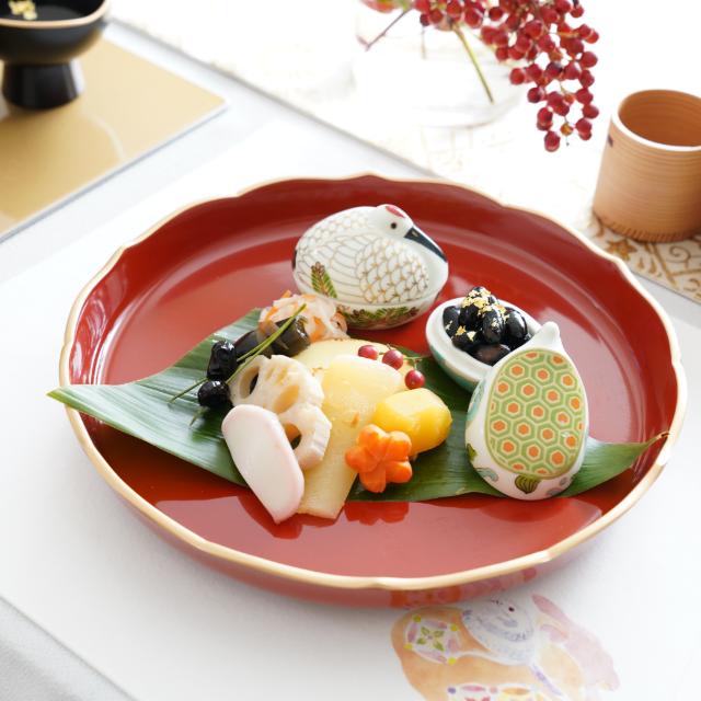 巣ごもり鶴 珍味入れ ｜ 四季折々のおしゃれな和食器通販サイト
