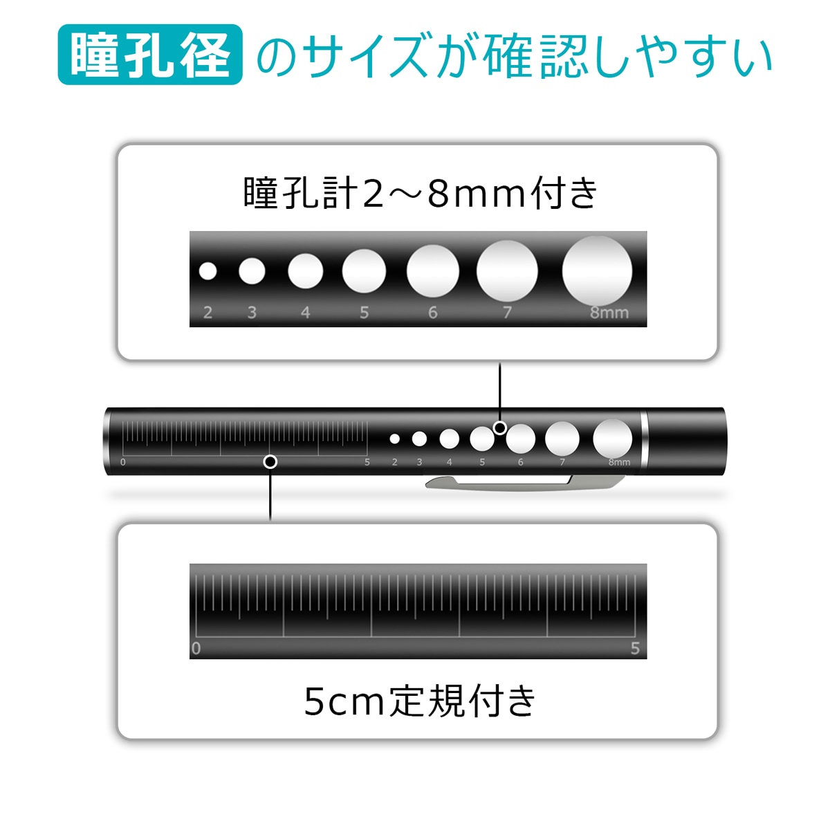 2色切替☆収納ケース付】 ペンライト-ME081 | 医療用ペンライト | JUST