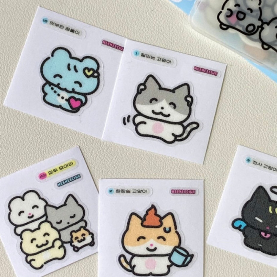 heeheeclub] ランダムステッカー（4枚入り） | CATEGORY,STICKER