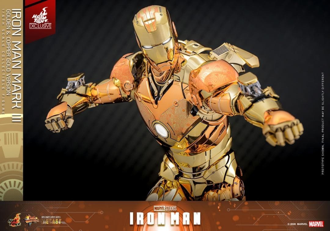 ホットトイズ 1/6 アイアンマン・マーク3 海外限定600体 MMS848D78