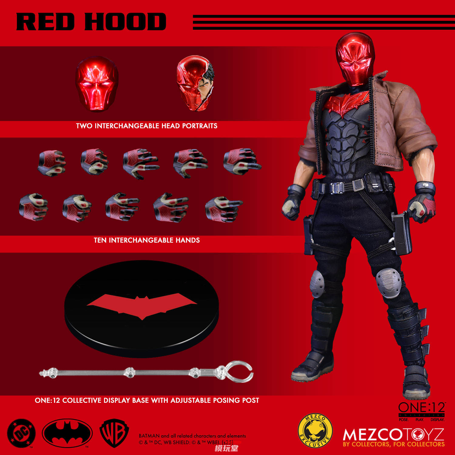 予約 Mezco Toyz 1/12 『バットマン』 レッドフード DCコミックス 限定
