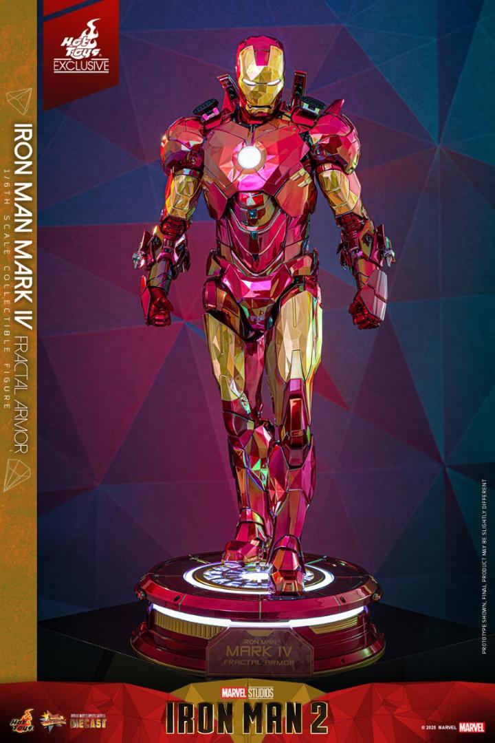 ホットトイズ 1/6 アイアンマン・マーク4 フラクタル アーマー 未開封