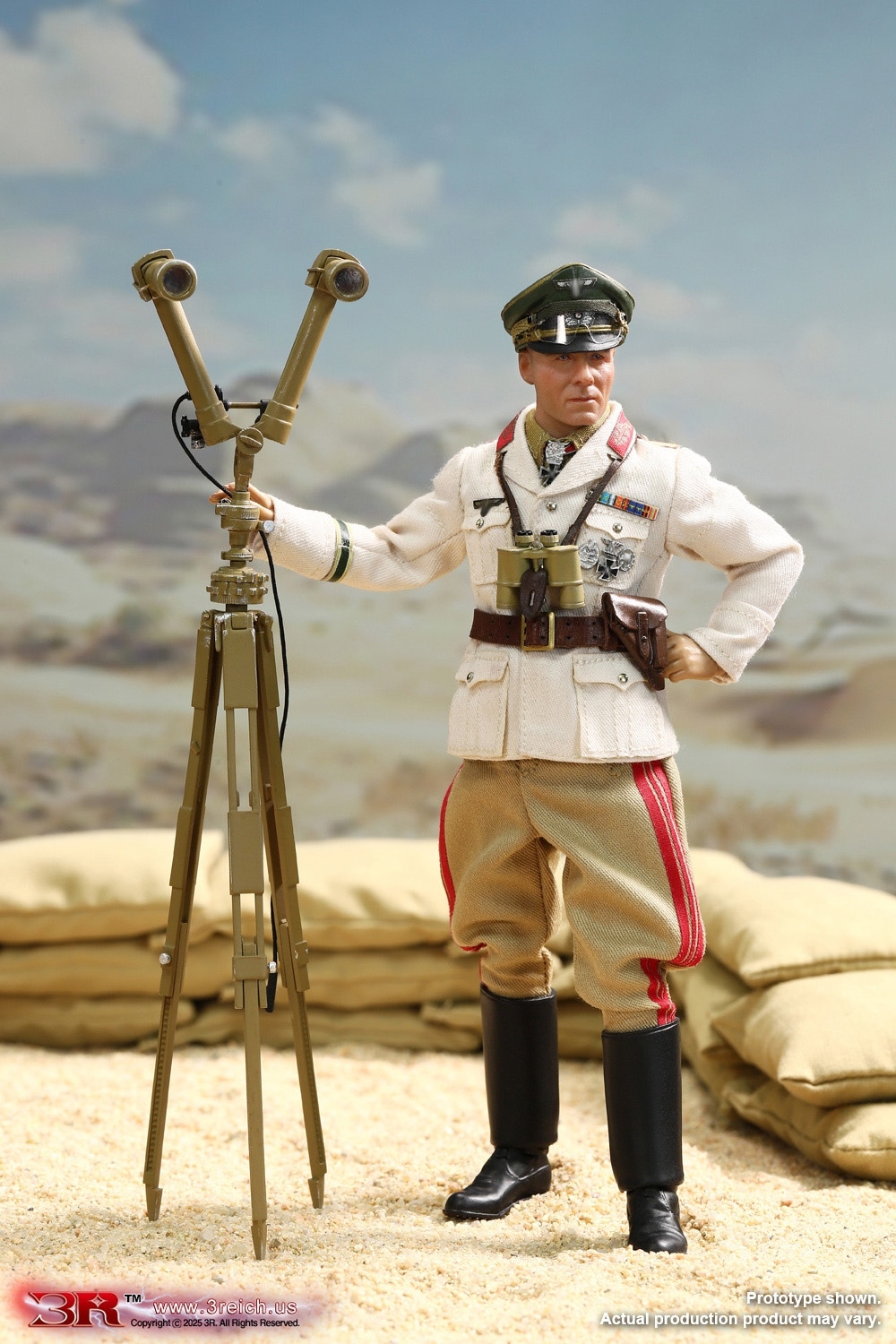 3R 1/12 WW2 ドイツアフリカ軍団 軍団長 エルヴィン・ロンメル 砂漠の