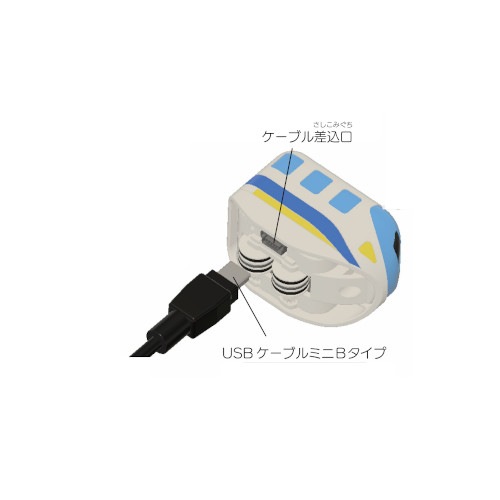 ミニトレイン ハニーイエロー (充電用USBケーブル1本付き）ご発注合計