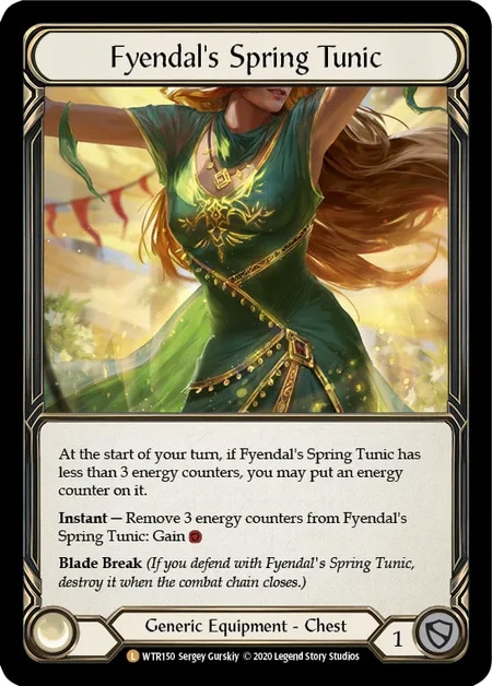 EN】《Rainbow Foil》[Generic] Fyendal's Spring Tunic/フィエンダル