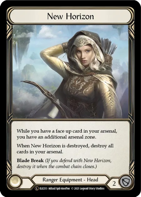 EN】《Rainbow Foil》[Ranger] New Horizon 「L」〔ELE-UL213