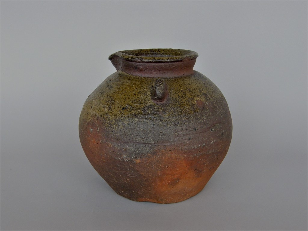 壺 歪んだ壺 変形壺 古備前 壺 歪んだ壺 変形壺 古備前 - メルカリ