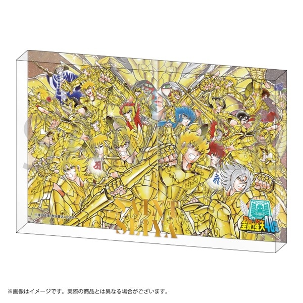 聖闘士星矢 THEN 廃墟の花 アクリルブロック | 聖闘士星矢 THEN 廃墟の
