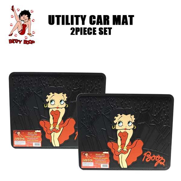 ベティブープ カーマット リア用 2ピース セット フロアマット BETTY