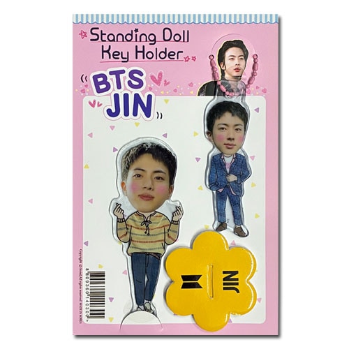 送料無料・速達】 ジン JIN (防弾少年団 BTS) スタンディングドール +